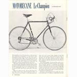 <------ Bicycling Magazine 10-1973 ------> Motobecane Le Champion