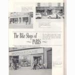 <------ Bicycling Magazine 11-1973 ------> The Bike Shops of Paris