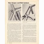 <------ Bicycling Magazine 02-1976 ------> Ron Cooper / Bob Jackson