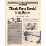 <------ Bicycling Magazine 06-1976 ------> Sutter Titanio Corsa Special