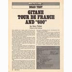 <------ Bicycling Magazine 07-1976 ------> Gitane Tour de France / model 600