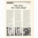 <------ Bicycling Magazine 10-1970 ------> Diagnosing Chain Jump