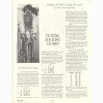 <---------- Bike World 05-1974 ----------> Tuning Tourist Gears