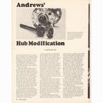 <------ Bicycling Magazine 08-1972 ------> Andrew's Hub Modification