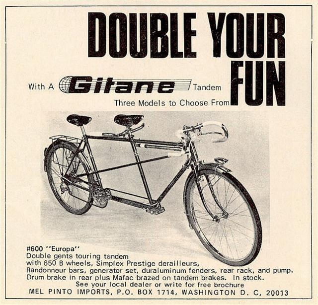 Gitane store tandem bike