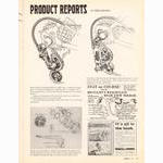 <------ Bicycling Magazine 04-1973 ------> Product Reports:  Huret Jubilee / Allvit