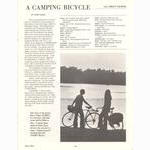 <---------- Bike World 04-1973 ----------> A Camping Bike