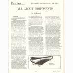 <------ Bike World 01-1974 ------> All About Components - Part 4 - Saddles