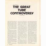 <------ Bicycling Magazine 08-1974 ------> The Great Tube Controversy