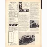 <------ Bicycling Magazine 04-1975 ------> Rebuilding Freewheels - Part 2