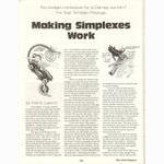 <---------- Bike World 08-1975 ----------> Making Simplex Derailleurs Work