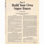 <------ Bicycling Magazine 06-1976 ------> Build Your Own Super Tourer - Part 2