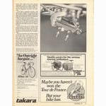 <------ Bicycling Magazine 10-1976 ------> Thoughts On Setting Up A Bike