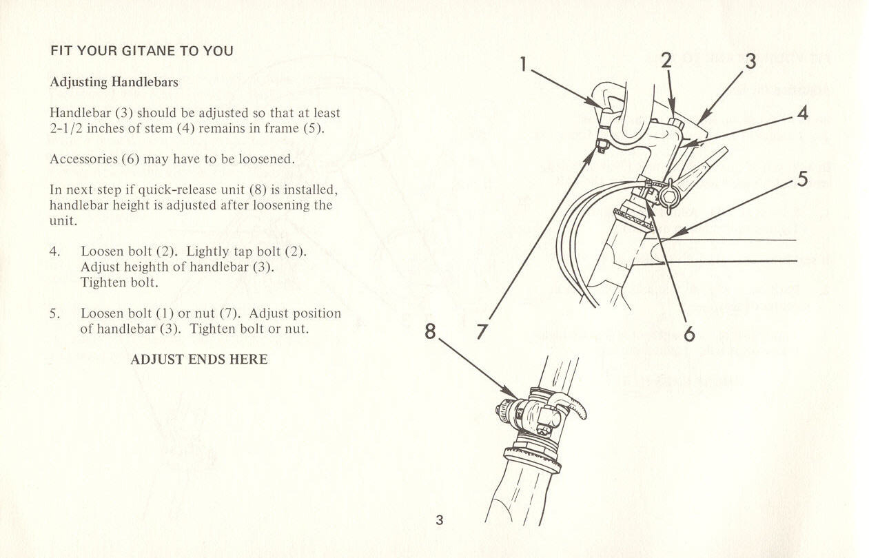 Gitane Owners Manual (01-1974)