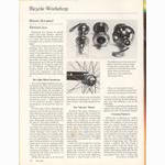 <------ Bicycling Magazine 05-1978 ------> Wheel Equipment - Part 1