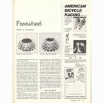 <------ Bicycling Magazine 09-1978 ------> Competition Inspires Seven Speed Sprocket