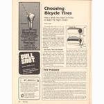 <------ Bicycling Magazine 03-1979 ------> Bicycle Tires - Part 3 - Choosing Bicycle Tires