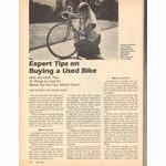 <------ Bicycling Magazine 09-1979 ------> Expert Tips On Buying A Used Bike