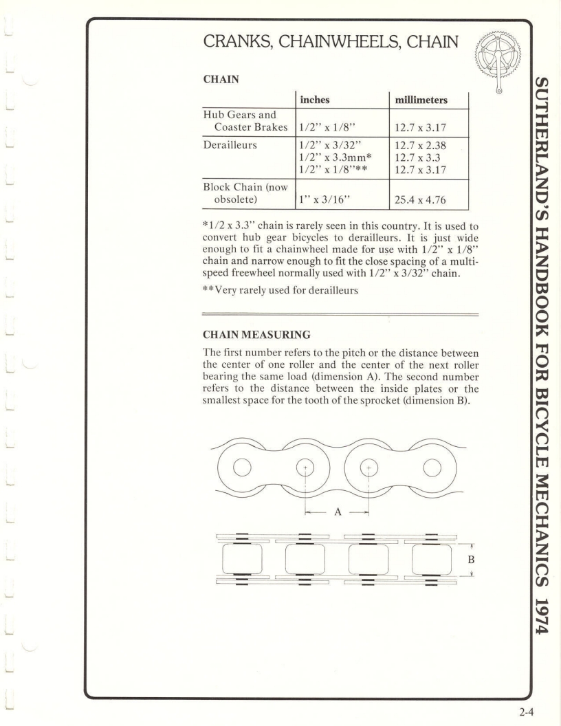 Sutherland’s Handbook For Bicycle Mechanics (1st Edition)