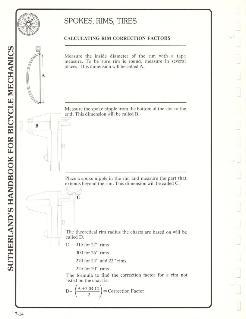 Sutherland’s Handbook For Bicycle Mechanics (2nd Edition)