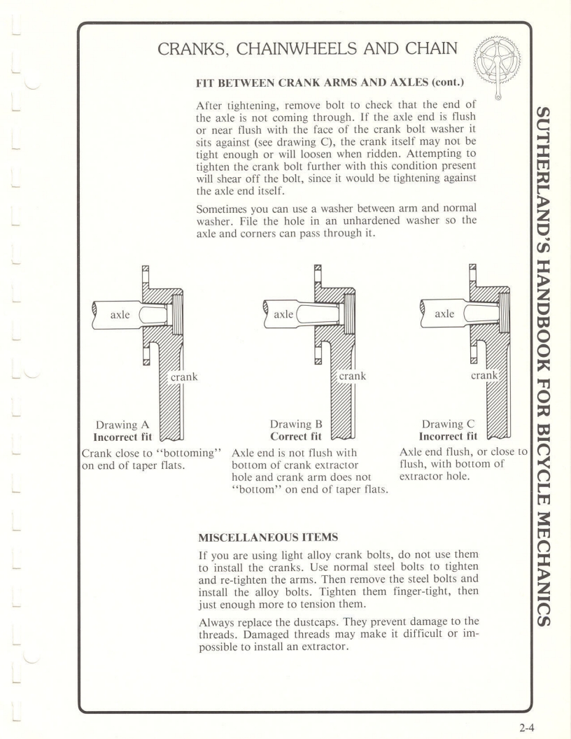 Sutherland’s Handbook For Bicycle Mechanics (2nd Edition)