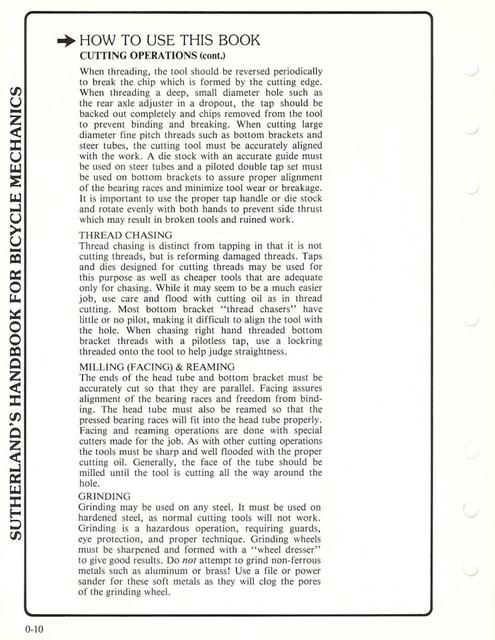 Sutherland’s Handbook For Bicycle Mechanics (3rd Edition)