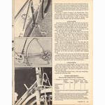 <------ Bicycling Magazine 08-1976 ------> Gitane Super Sports Tandem