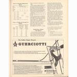 <------ Bicycling Magazine 10-1980 ------> Spoking Geometry And Wheel Strength