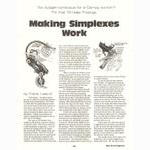 <---------- Bike World 08-1975 ----------> Making Simplex Derailleurs Work