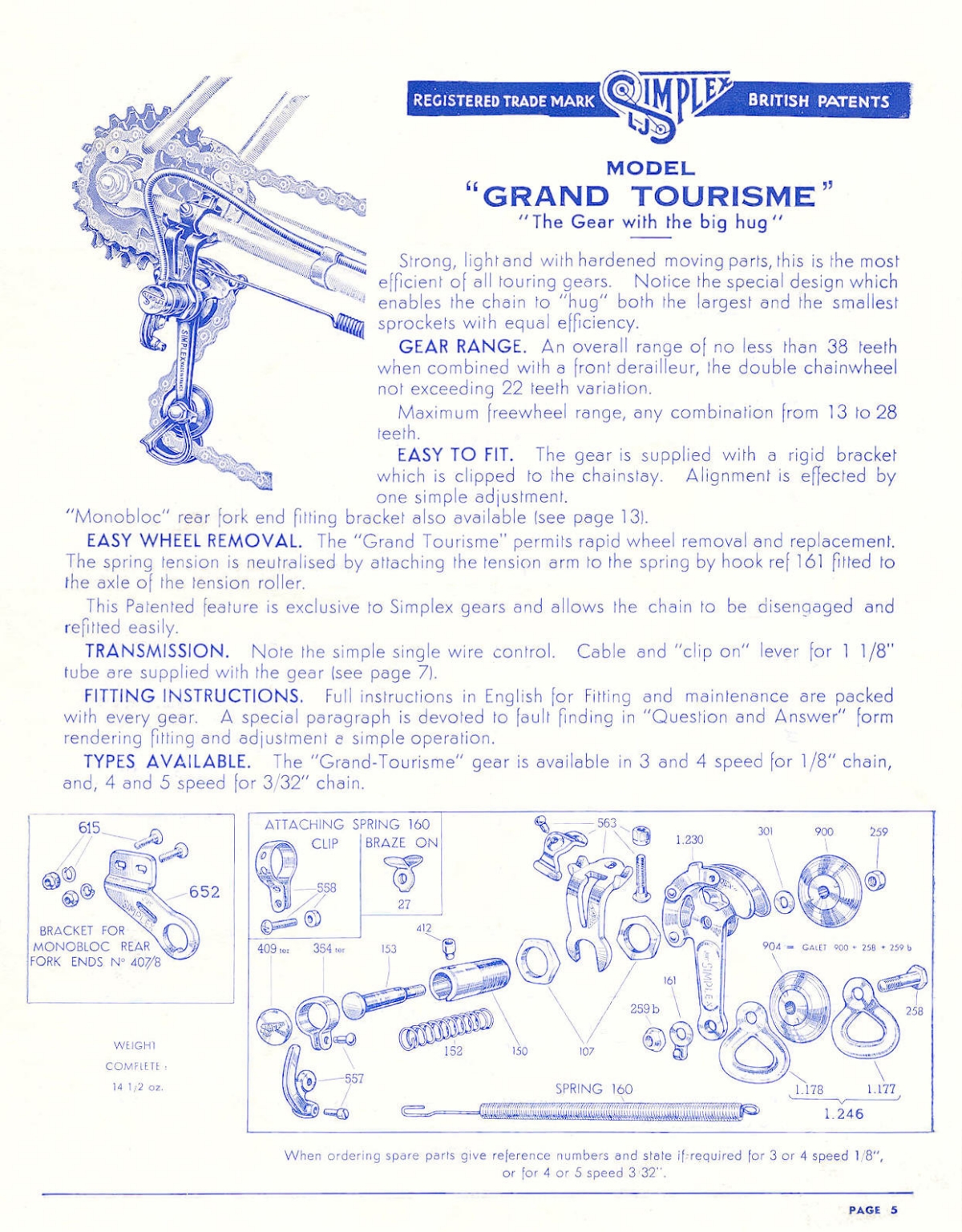 Simplex catalog (1953)