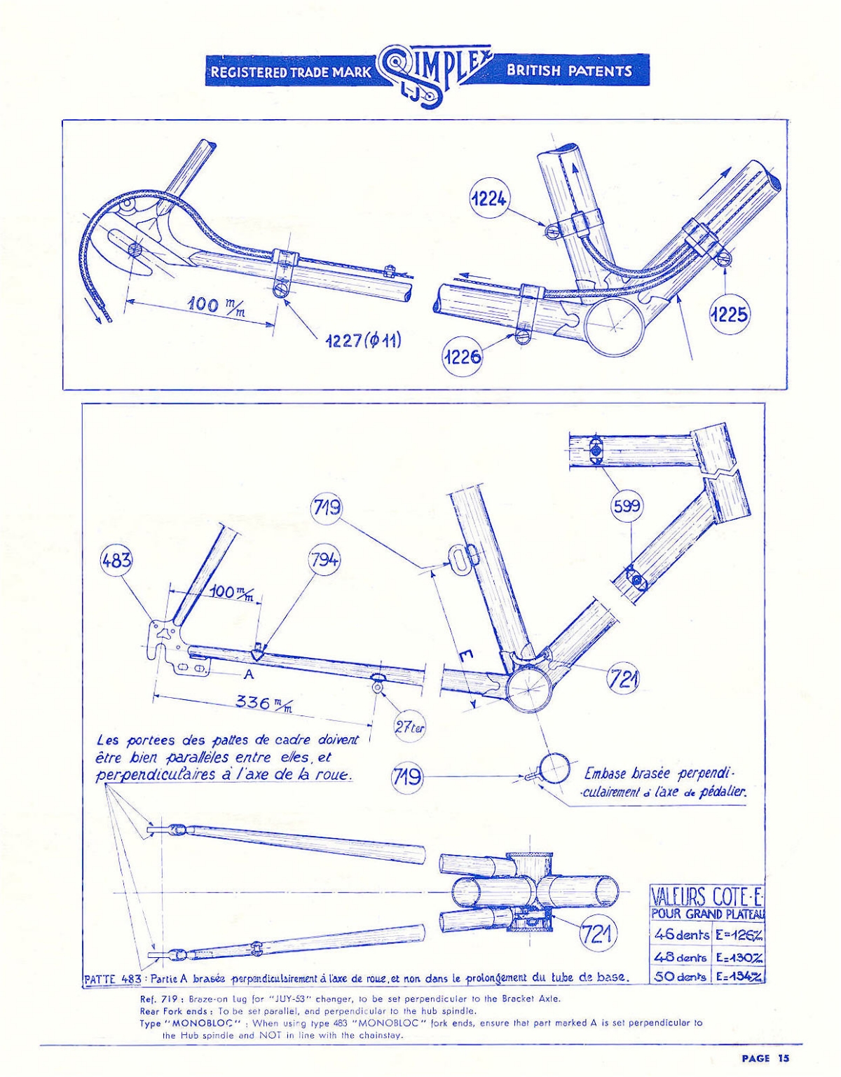 Simplex catalog (1953)