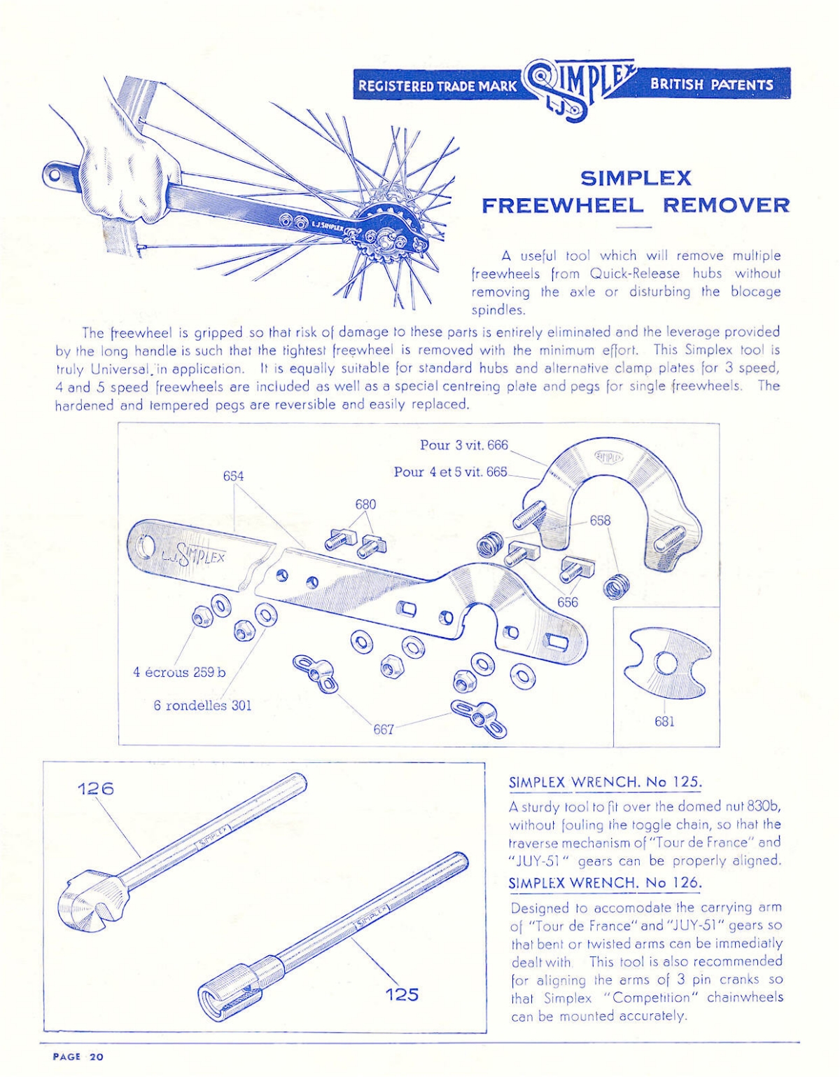 Simplex catalog (1953)