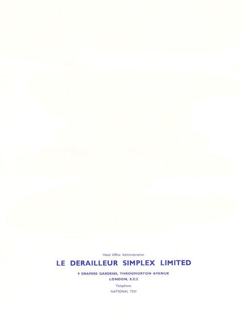 Simplex catalog (1953)