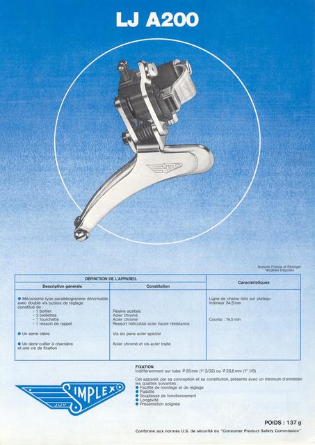 Simplex - Product Sheets (09-1975)