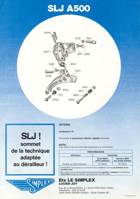 Simplex - Product Sheets (09-1975)