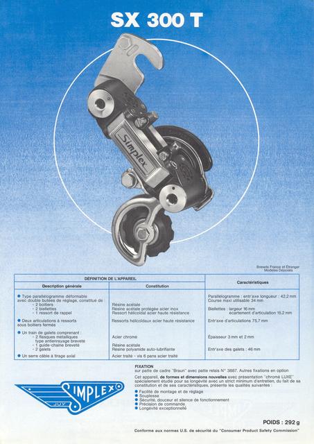 Simplex - Product Sheets (09-1975)