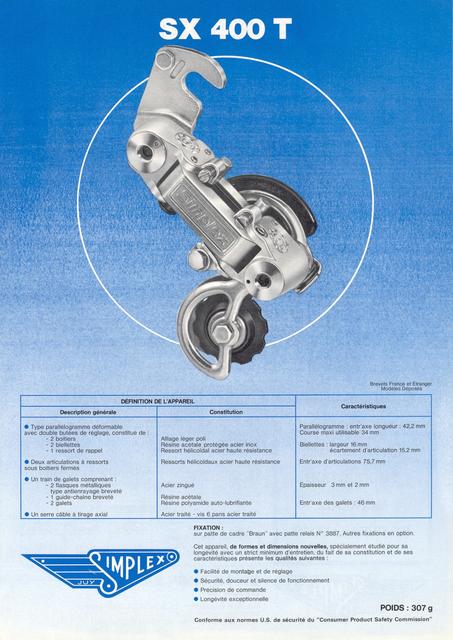 Simplex - Product Sheets (09-1975)