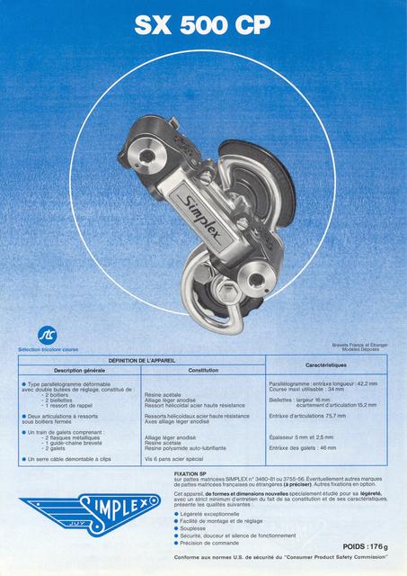 Simplex - Product Sheets (09-1975)