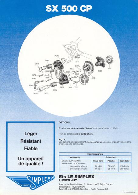 Simplex - Product Sheets (09-1975)