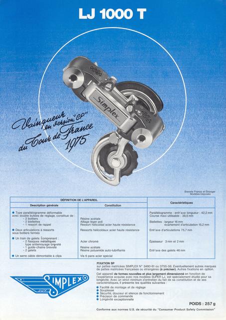 Simplex - Product Sheets (09-1975)