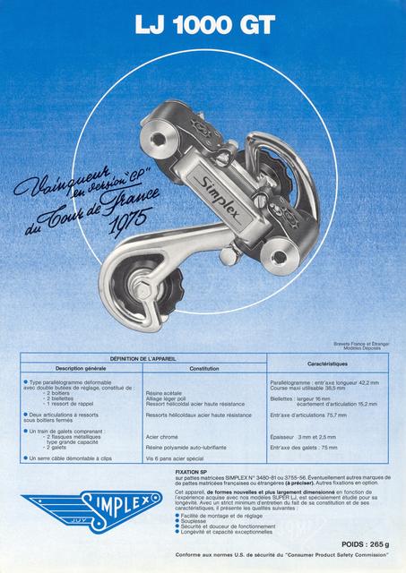 Simplex - Product Sheets (09-1975)
