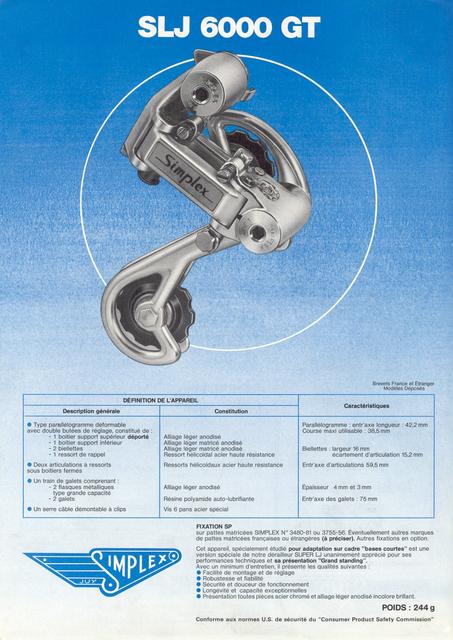 Simplex - Product Sheets (09-1975)