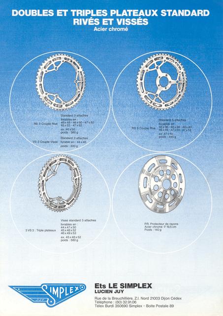 Simplex - Product Sheets (09-1975)
