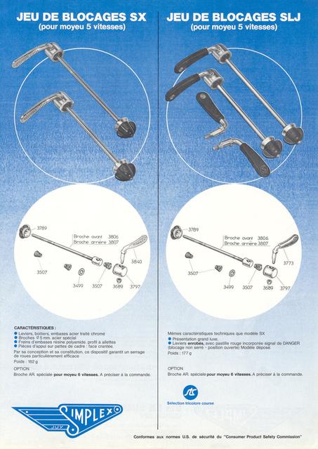 Simplex - Product Sheets (09-1975)