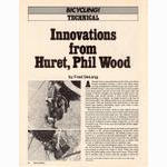 <------ Bicycling Magazine 03-1977 ------> Innovations From Huret / Phil Wood