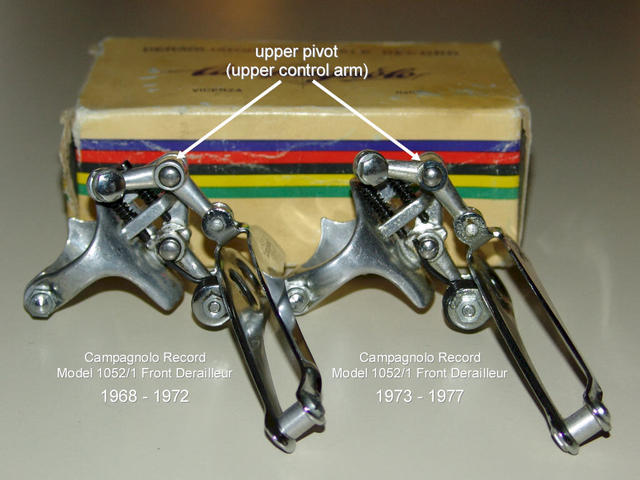 Campagnolo Record Front Derailleur Details