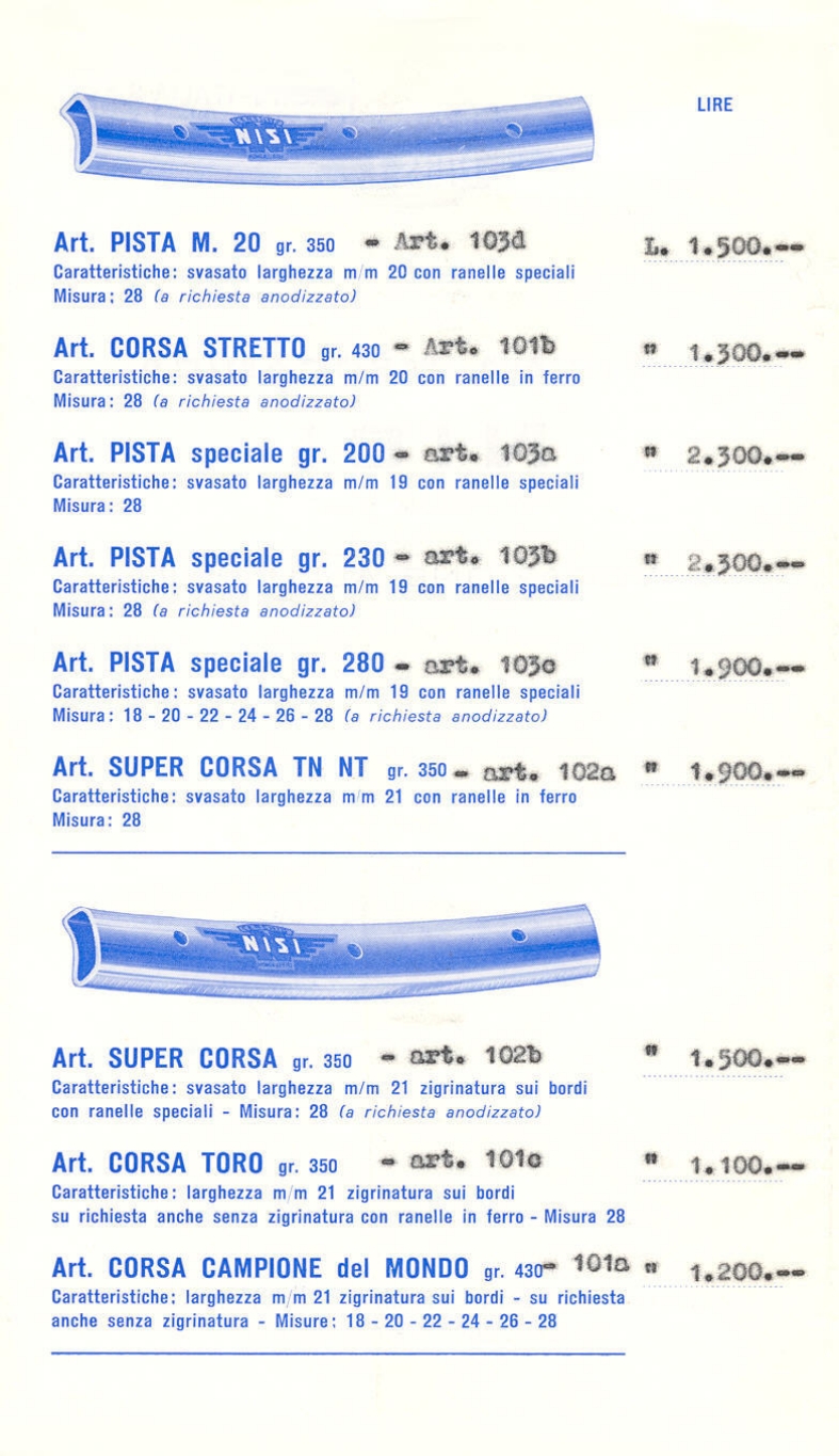 Nisi catalog (1975)