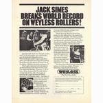 Weyless rollers advertisement (04-1975)