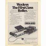 Weyless rollers advertisement (09-1975)