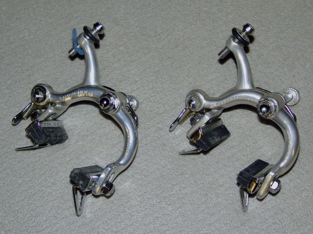 <--------- NO LONGER FOR SALE ---------> Campagnolo Record brake set - 1973 to 1977 (NOS)